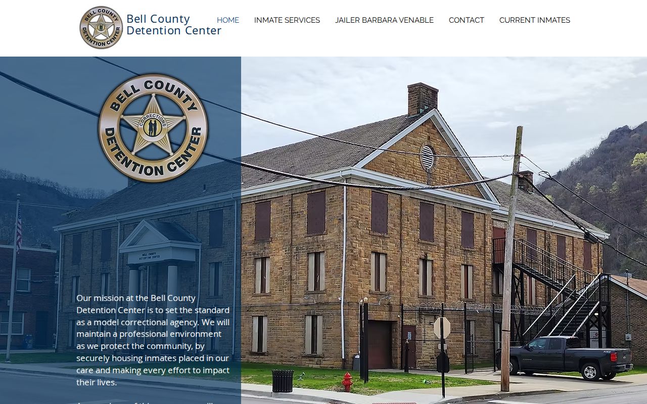 Bell County criminal history detention center records